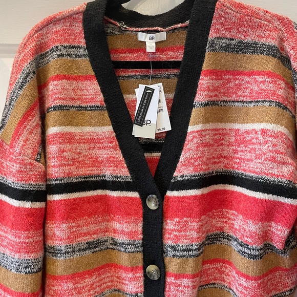 BP. Cropped V Neck Cardigan. Size XL NWT - Picture 2 of 4